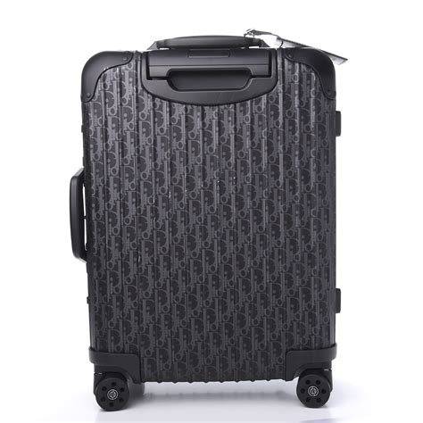 pochette dior rimowa|christian dior carry on luggage.